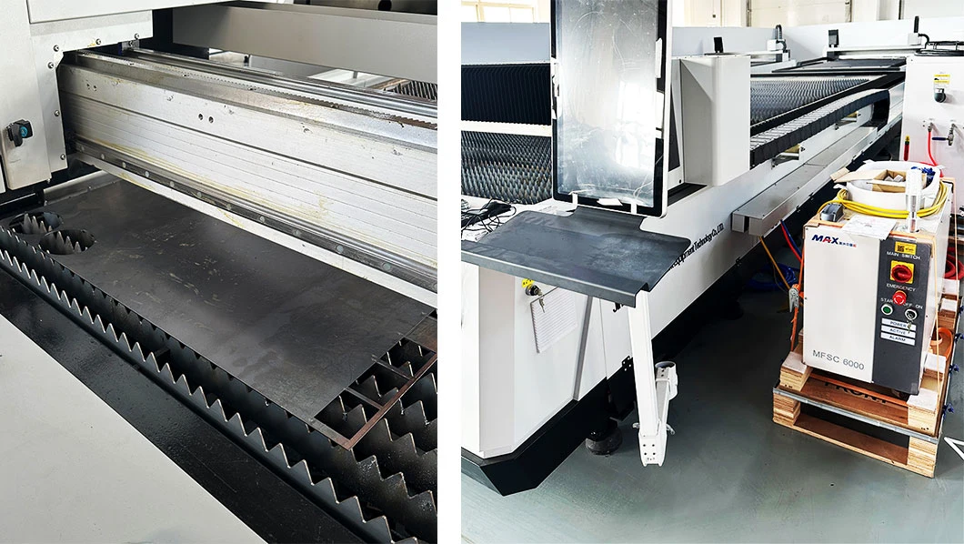 Industrial Big Table Size 3015 4020 CNC Metal Cutting Machine Laser Metal Cutter