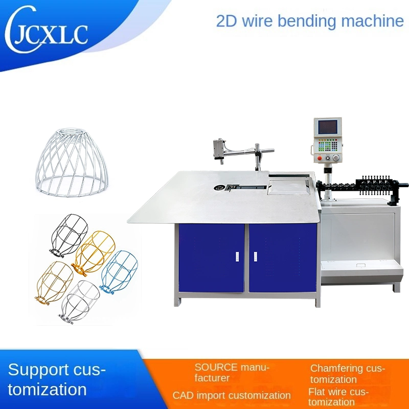 Automatic Stainless Steel Wire CNC 2D 2-6mm Wire Bending Machine