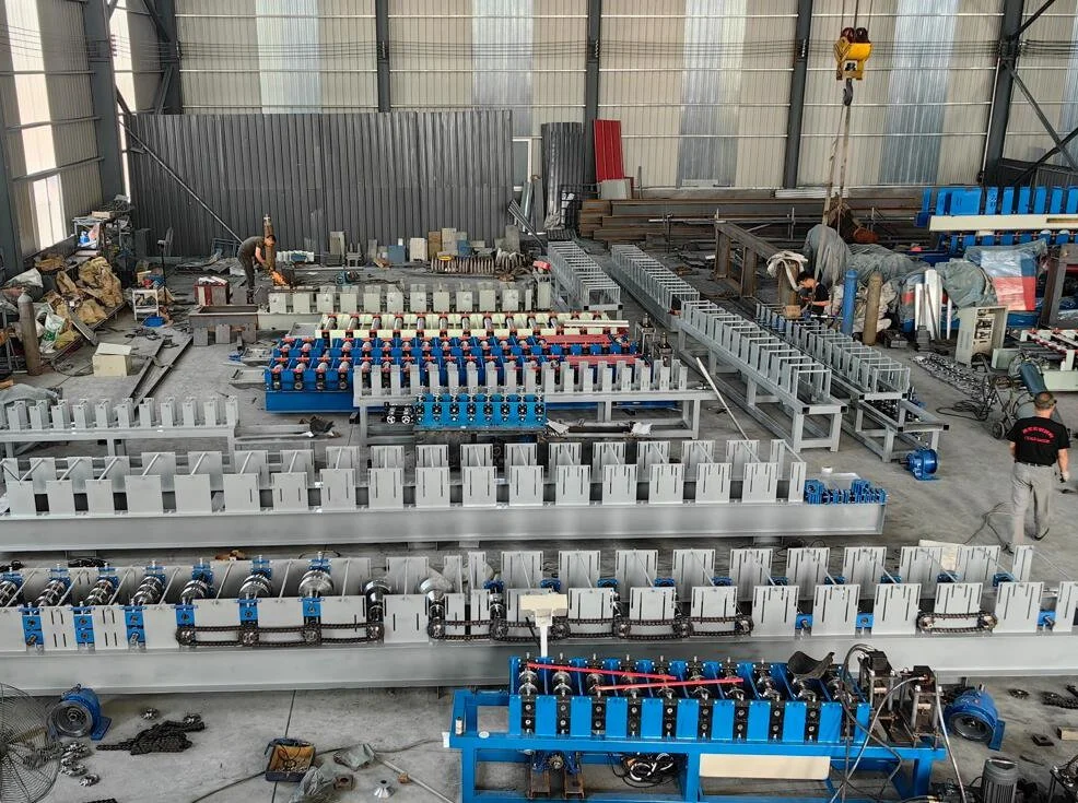 Customized Trapezoidal Roof Panel Roll Forming Machine