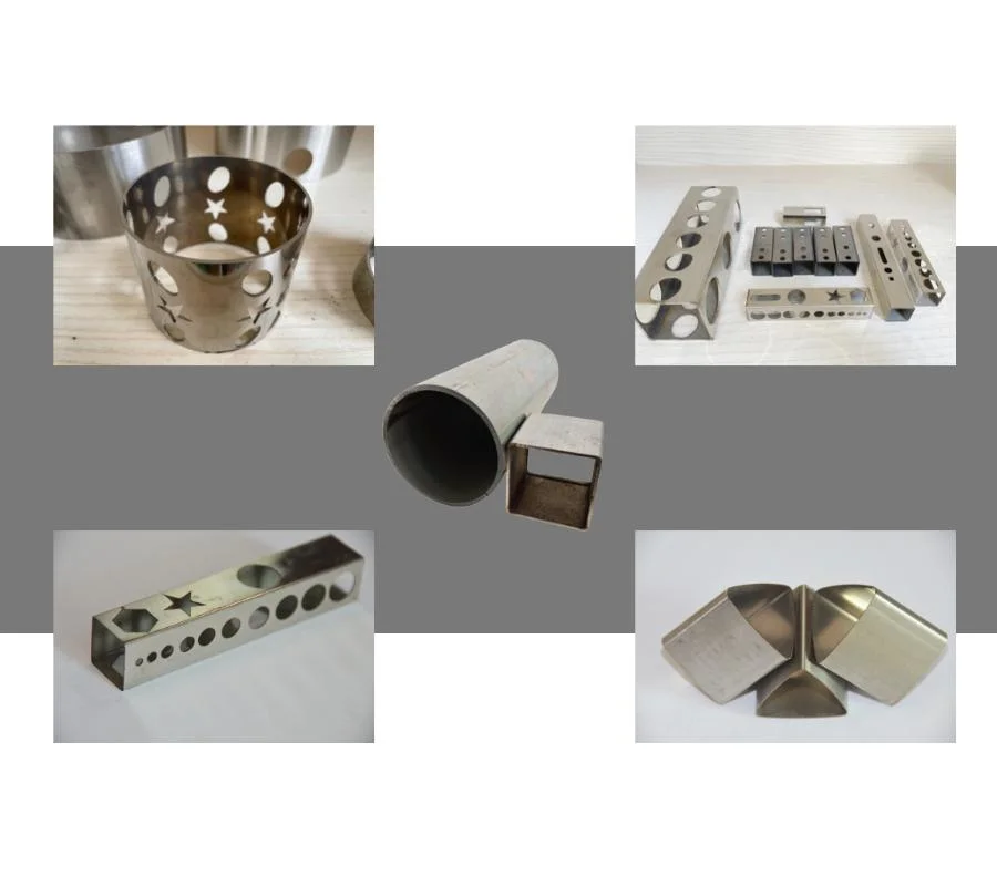 Stainless Steel Aluminum Copper CNC Sheet Metal or Tube Pipe Fiber Laser Cutter