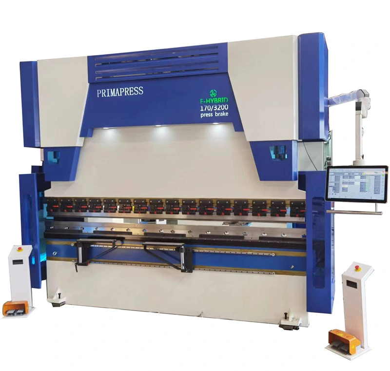 We67K-100ton 4000 Delem 4 Axis Hydraulic CNC Metal Plate Press Brake with Automatic Crowning