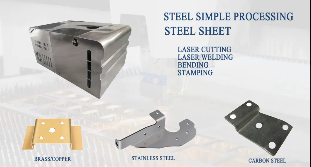 Bending Parts Popular Sheet Metal Forming Process 6082 Aluminum CNC 1 Piece OEM Laser Cutting Yc Stainless Steel, Aluminum