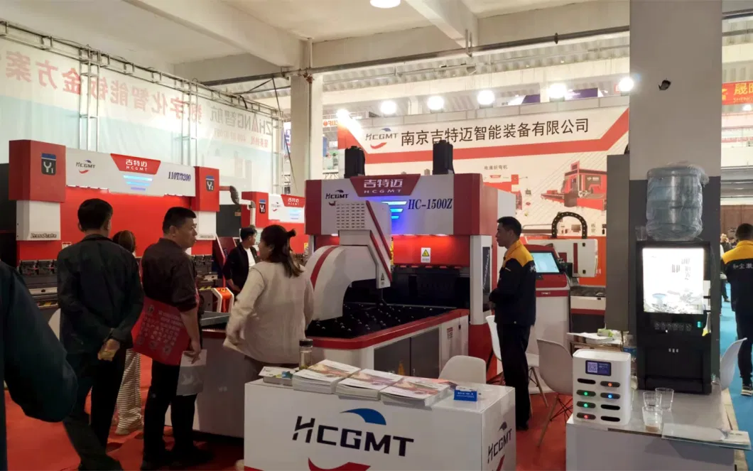 Hcgmt&reg; 1500W/120mm/9m/6*2m Plate/Tube CNC Fiber Laser Cutter for Aluminum/Copper/Carbon/Stainless Steel Metal Cutting