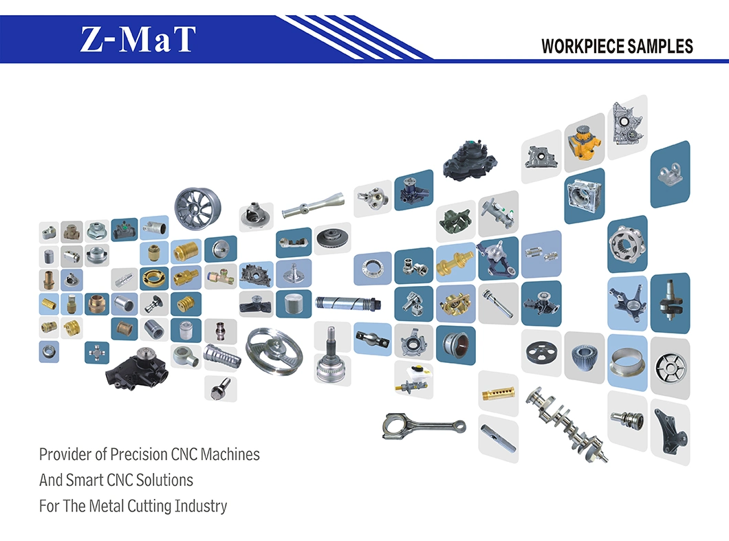 High Precision Slant Bed CNC Milling/CNC Lathe/CNC Machine with Turret and Tailstock (STL8)