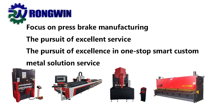 Rongwin Automatic Bending CNC Aluminum Plate Panel Bender Machine for Metal Sheet
