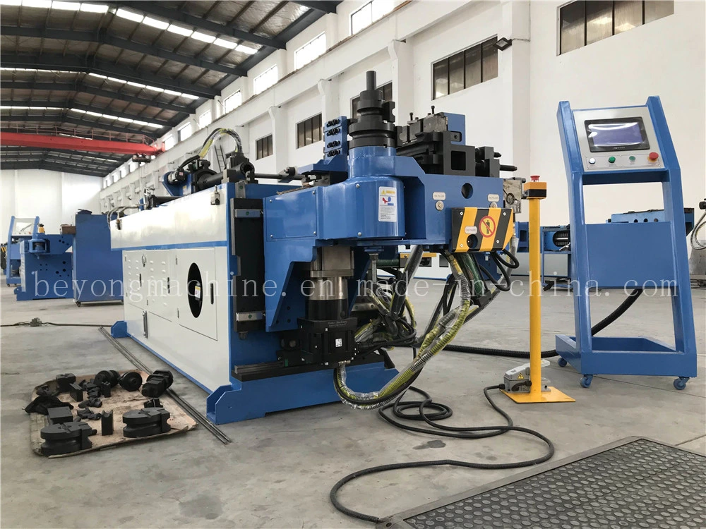 Hydraulic 3D CNC Tube Bender,Wheel Barrow Full Automatic CNC Tube and Pipe Bending Machine for Copper, Stain Steel,Alumium,Carbon Steel,Alloy for by-Sb-50CNC