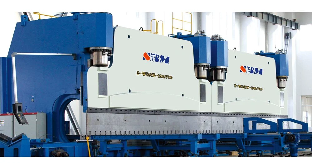 Raintech CNC Electric Hydraulic Servo Industrial Tandem Press Brake Metal Bending Machine