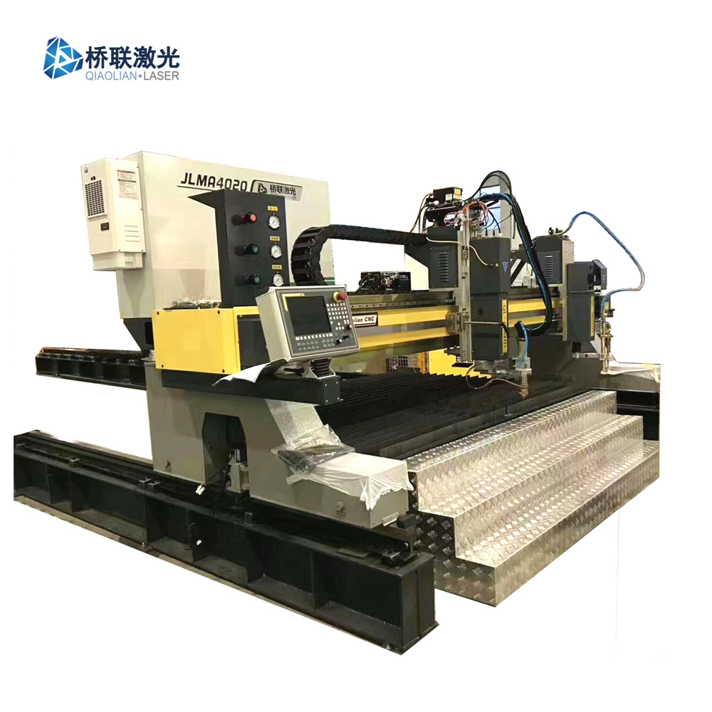 2500*8000mm 10kw Fiber Laser Cutter Desktop with Plate Weld Machine Body Stable