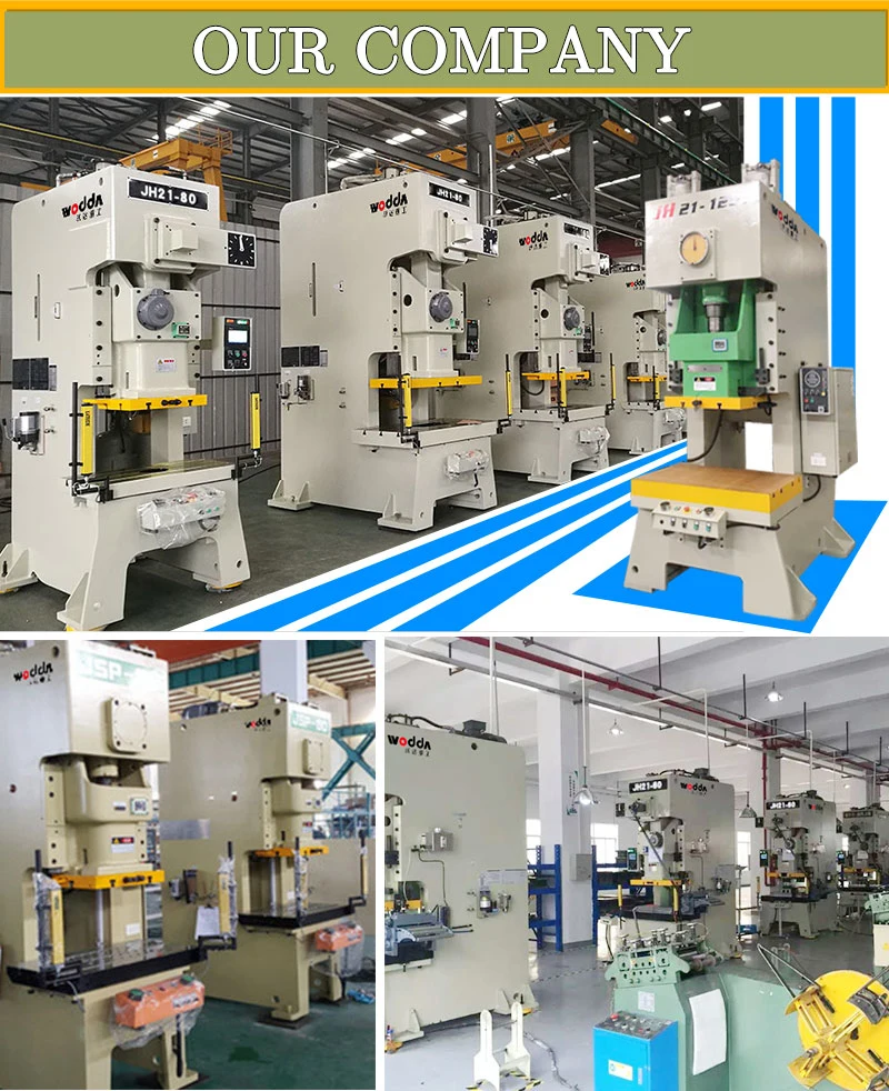 Good Quality Jh21-125t -400t CNC Punching Machine Pneumatic Press