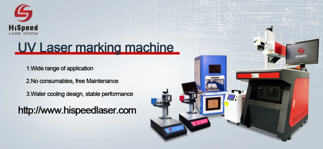 3W 5W 10W 15W UV Laser Engraving Marking Machine for Face Mask