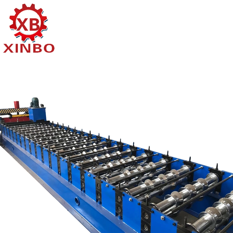 Customized Trapezoidal Roof Panel Roll Forming Machine