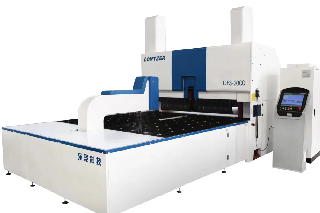 2500* 1250mm, Double Line Guide, Stamping Power Press Machine CNC Turret Punching/ Punch Press for Metal Forming Industry