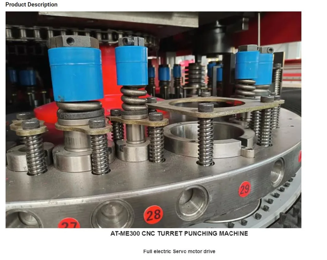 CNC Automatic Turret Punching Machine Punching Press for Sheet Metal Processing