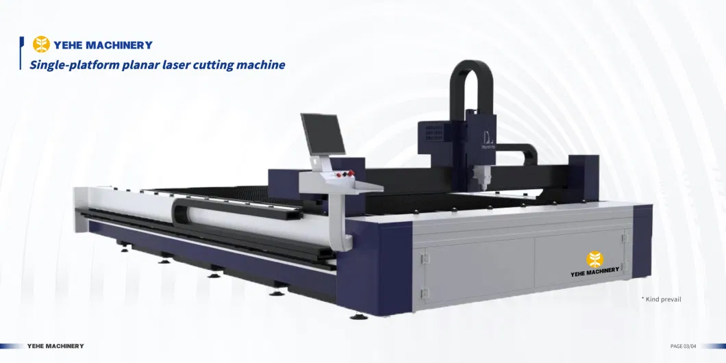 3000W CNC Metal Cutting Machine Fiber Laser Cutting Machine Single Table Stainless Steel Iron Aluminum Sheet