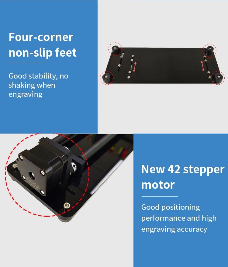 5.5W 15W 2.5W Roller Laser Cutter Printer CNC Laser Engraving Machine for Glass Cups