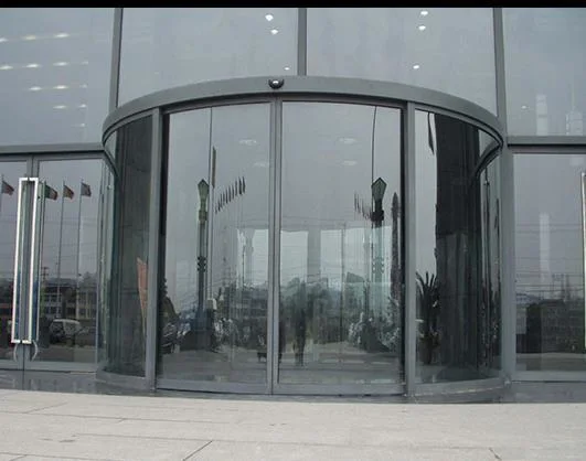 Curved Sliding Doors Full Circular or Semicircular Automatic Glass Door Round Entrance Gate