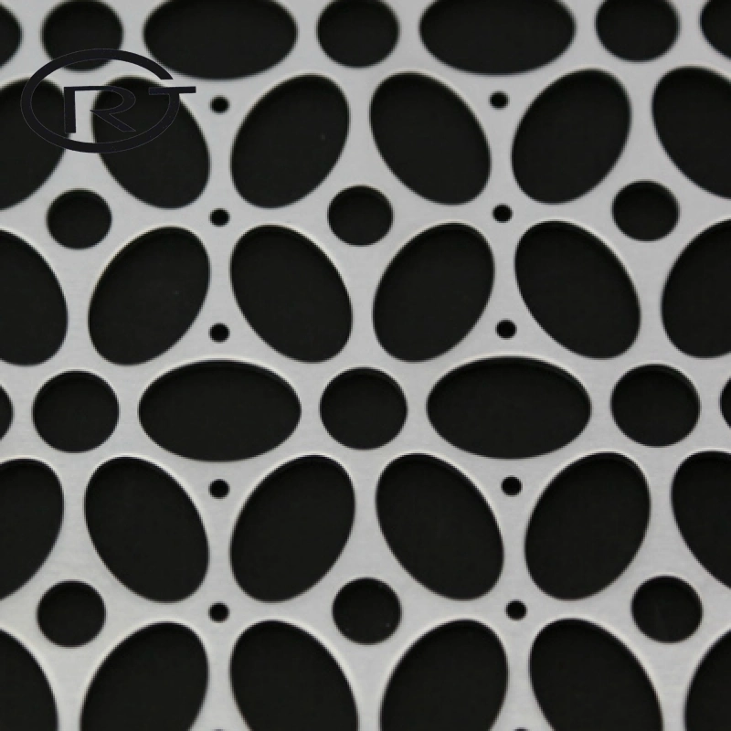 Slotted Hole Stainless Steel Flexible Thin Perforated Metal Sheet