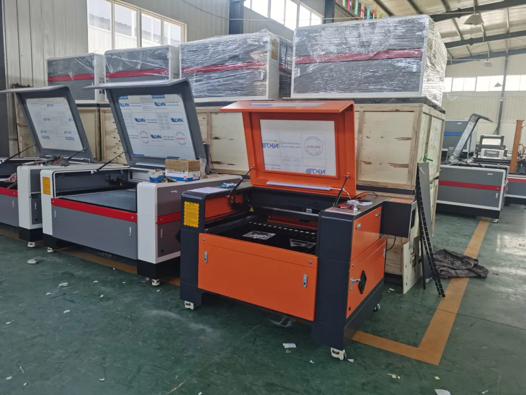 High-Precision CO2 Laser CNC Engraving Machine for Wood/Marble