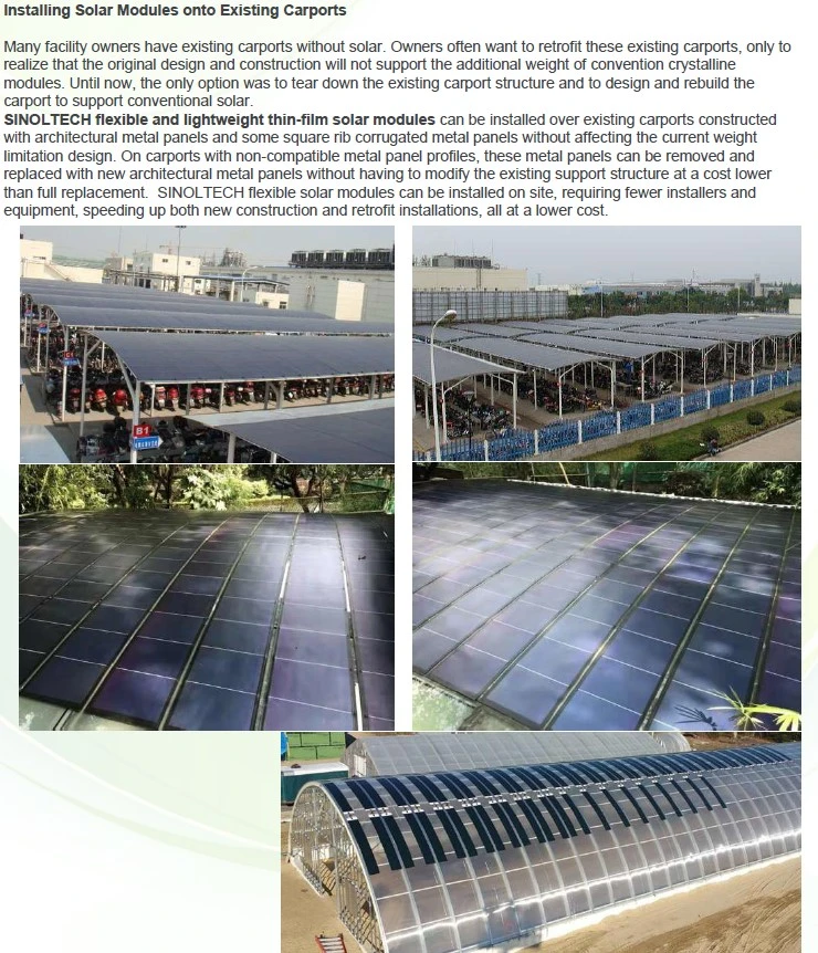 120W Flex-03n CIGS Flexible Solar Panel (FLEX-03N)
