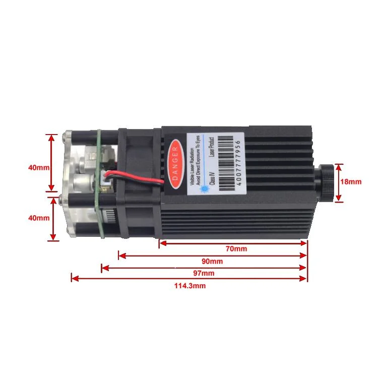 Spot Powerful 15W Engraving Laser Module 450nm