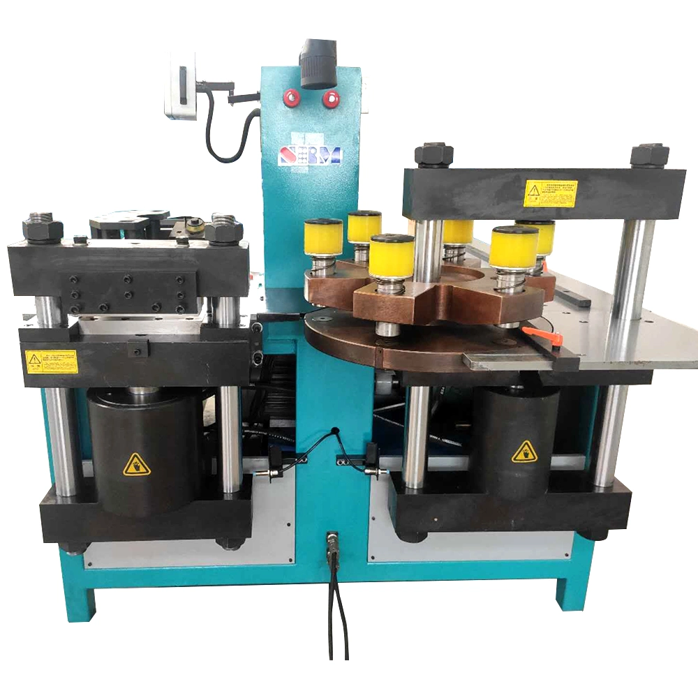 Raintech Small Bus Processing Machine 303 CNC Turret Busbar Cutting Bending Punching Machine Copper Aluminum Bus Bar Process