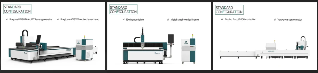 Lxshow CNC Industrial Metal Fiber Laser Cutter with Low Price