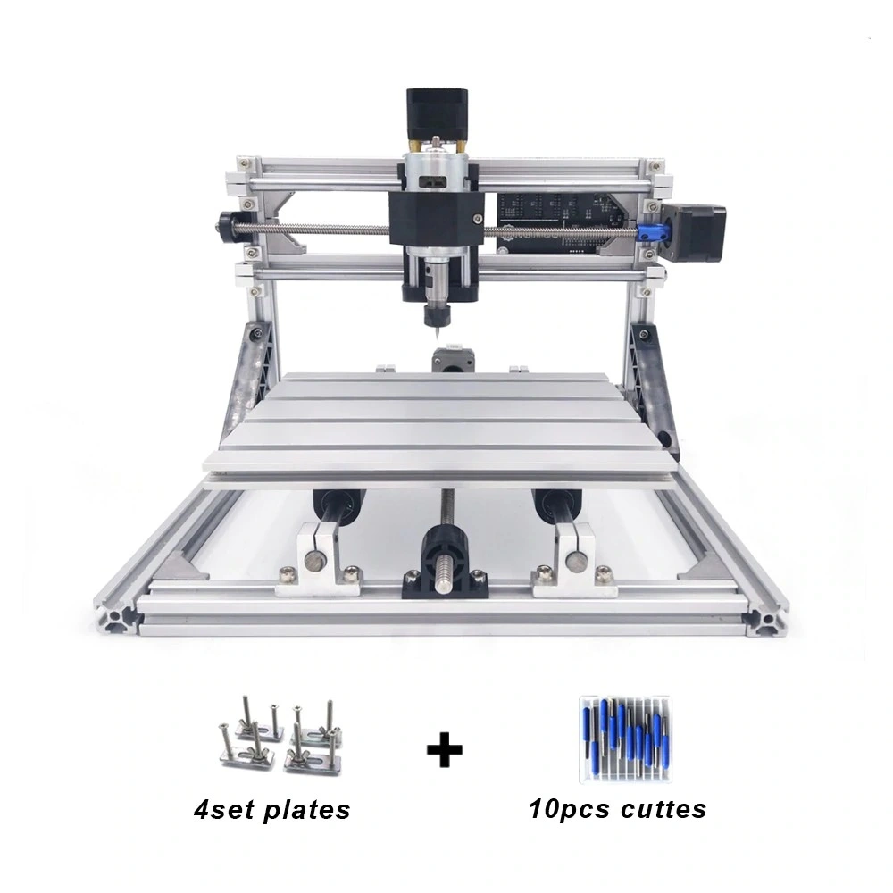 Mini CNC 5.5W Laser Engraving Machine for Wood and Nameplate