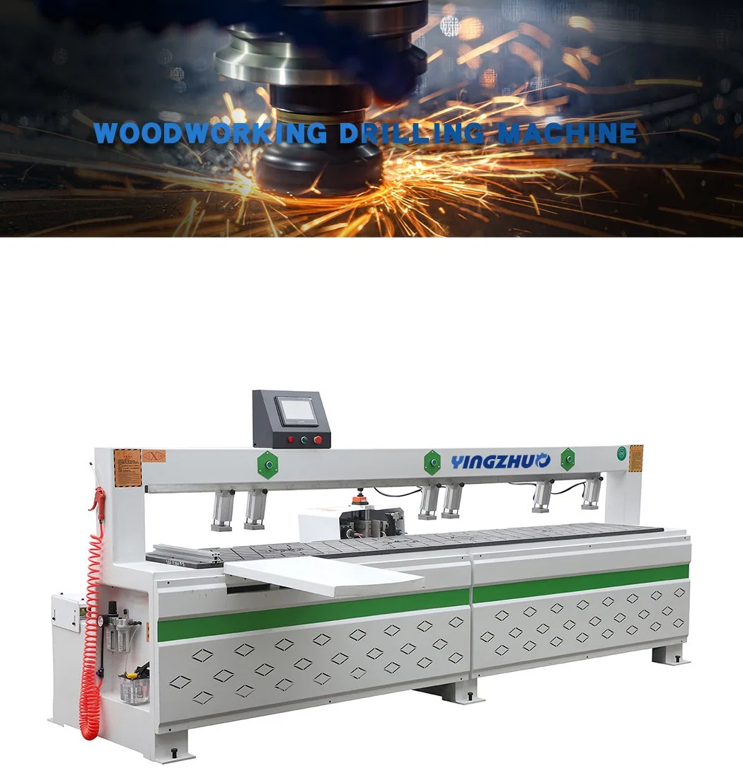 CNC Laser Horizontal Wood Side Hole Boring Machine for Hole Punching