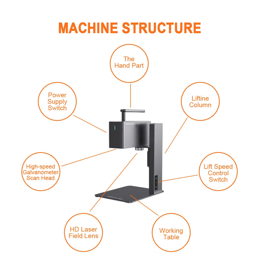 Mini Portable Laser Marking Machine for Home Use