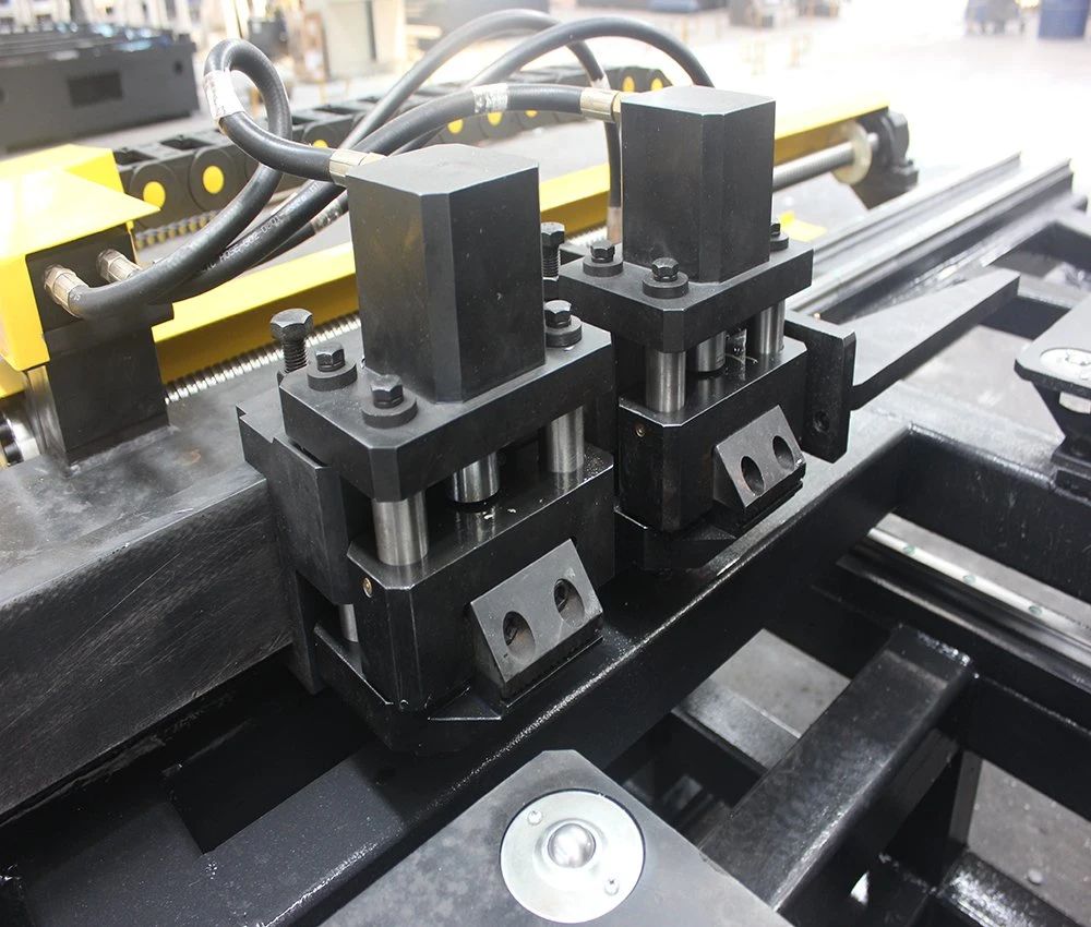 Steel Small Plate Size Punching Marking Drilling CNC Hydraulic Machine