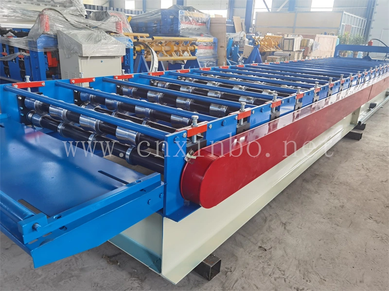 Customized Trapezoidal Roof Panel Roll Forming Machine