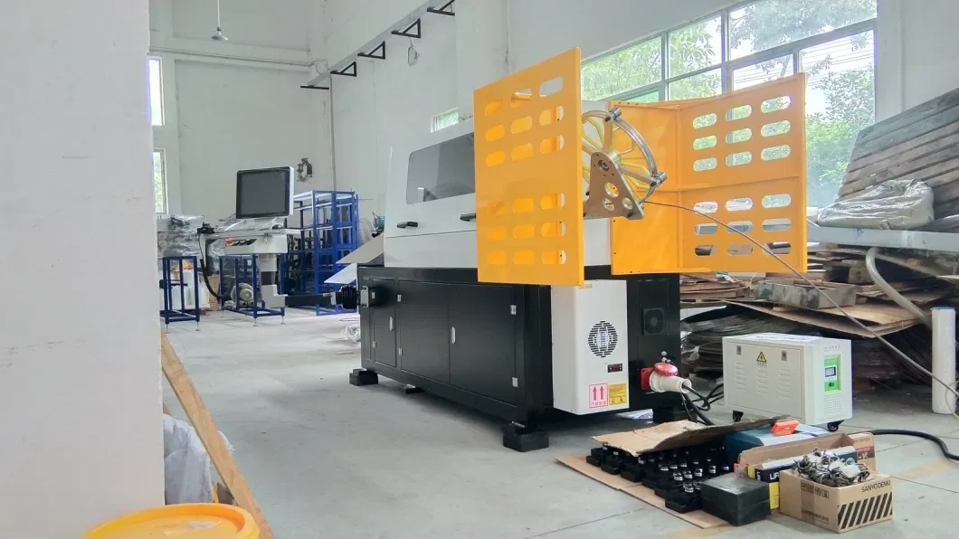 Automatic 2D 3D CNC Iron Wire Bending Machine Steel Wire Forming Machine