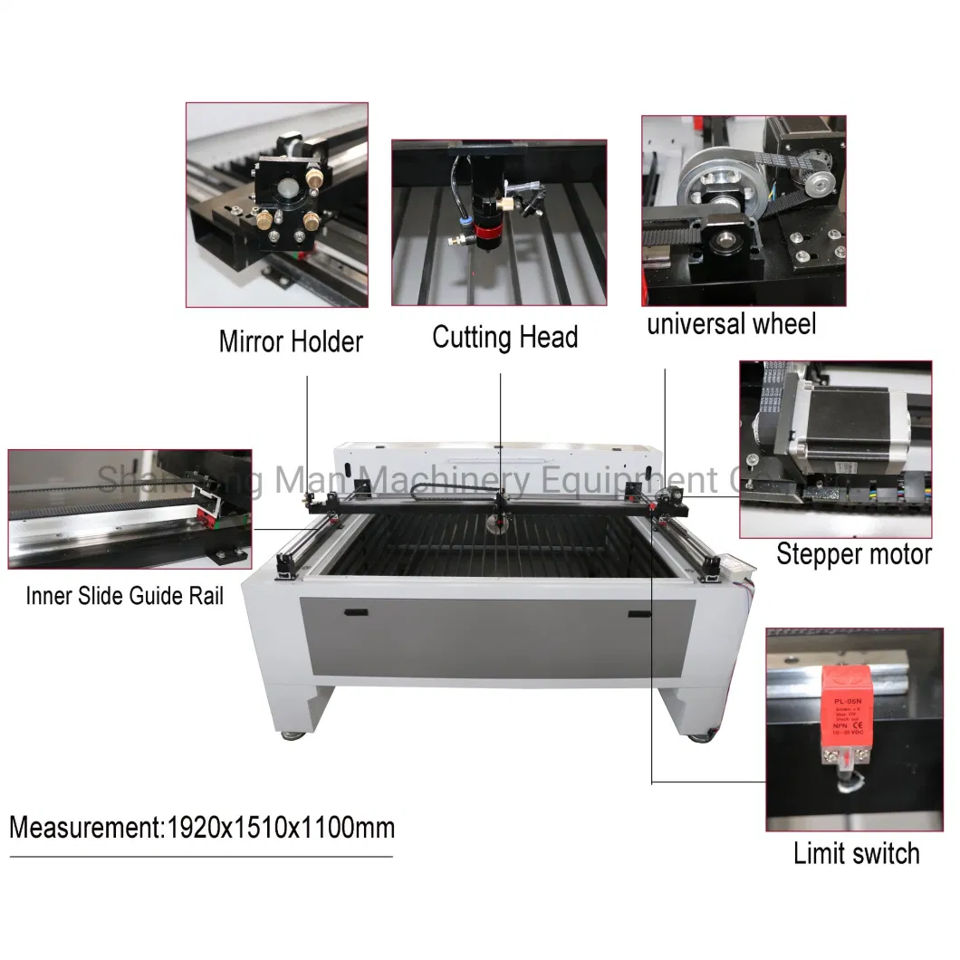 100W CNC CO2 Laser Engraver with Auto Feeding for Fabric Leather