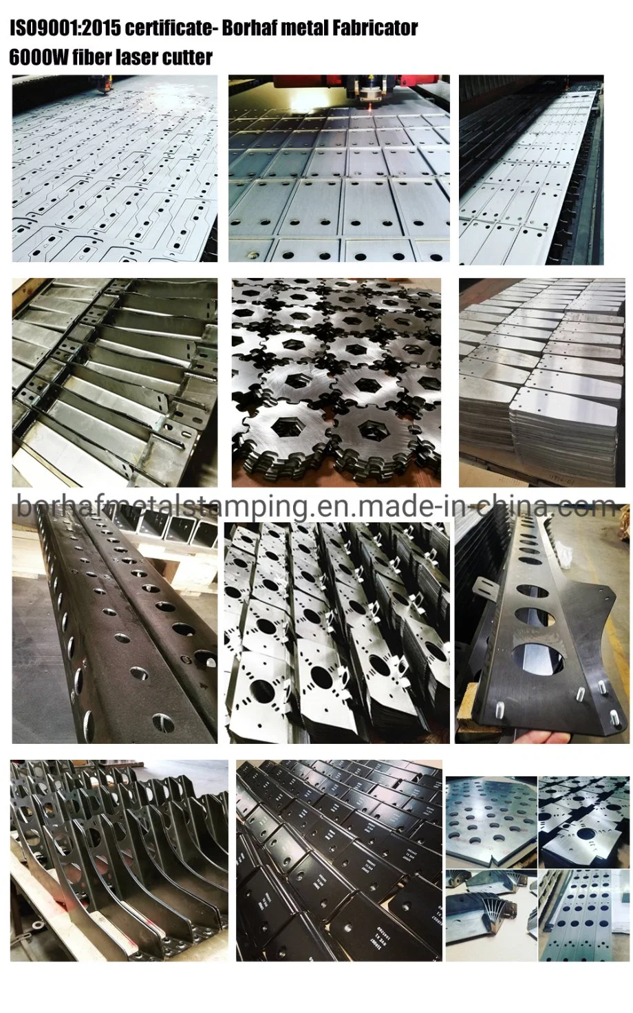 Chinese Manufacturer Laser Cutting, Turret Punching, Forming, Welding, Finishing and Assembly of Various Custom Sheet Metal Structural Steel Fabricated Parts