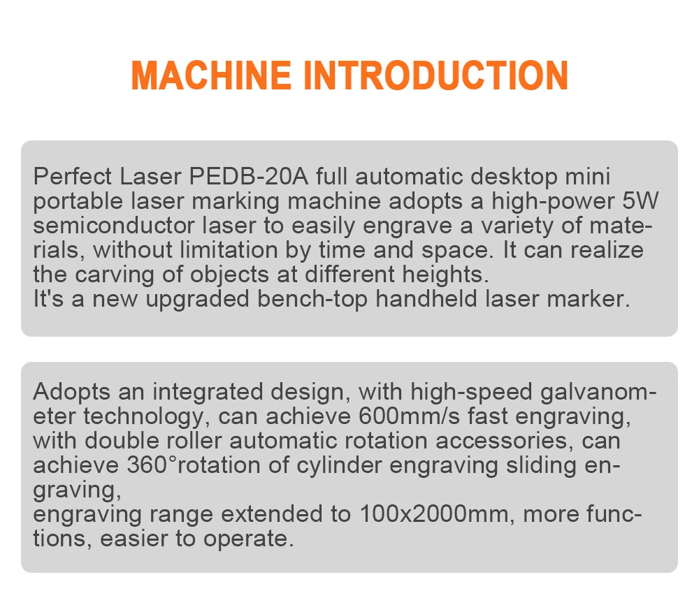 Mini Portable Laser Marking Machine for Home Use