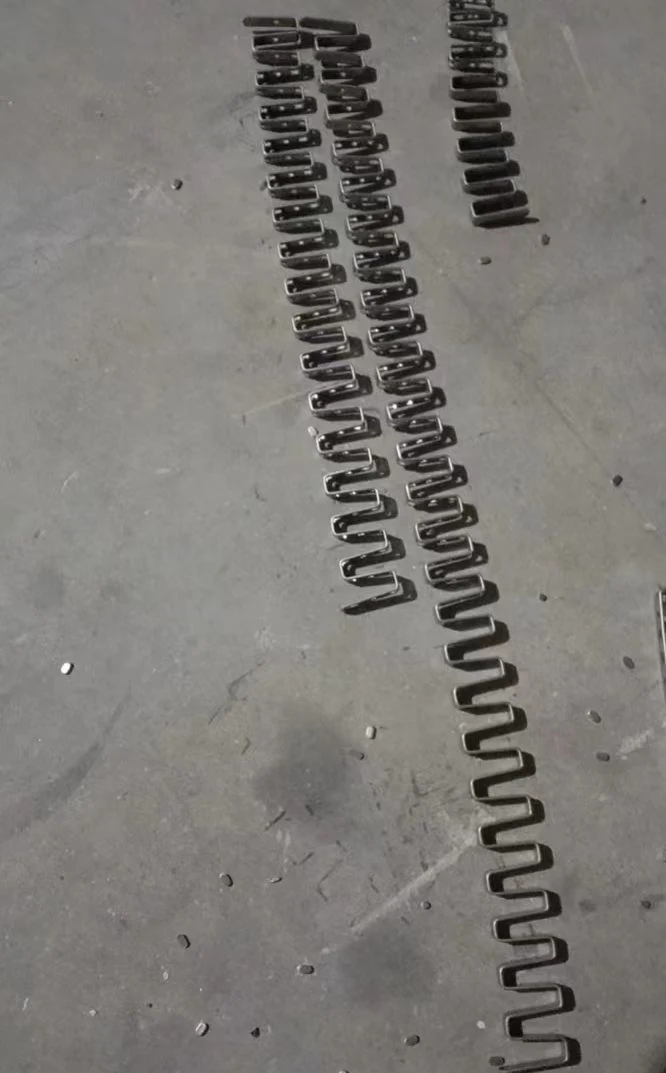 CNC 2D Flat Wire Bending and Hole Punching with Chamfering Machine for Wave Shape