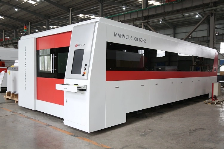 Hgtech High Quality Fast Speed Metal Sheet Fiber Laser Cutting Machines 3000W-15000W Fiber Laser Cutter for Metal Material with Factory Price