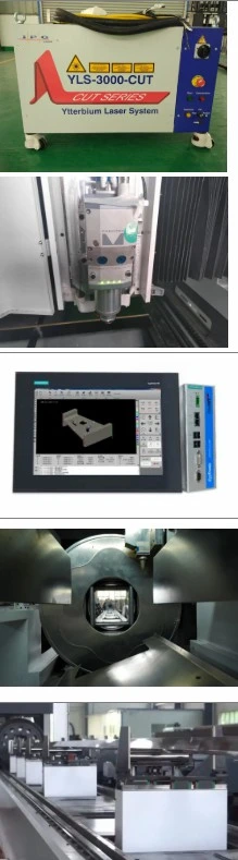 Industrial Fiber Laser Factory Price CNC Steel Tube Laser Cutting Machine Ipg Fiber Laser Stainless Steel Aluminum Copper Steel Pipe Tube Laser Cutter