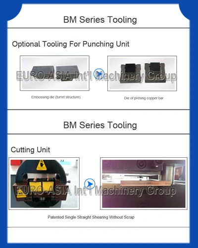 Automatic CNC Busbar Punching Shearing Bending Machine with Wholesale Price