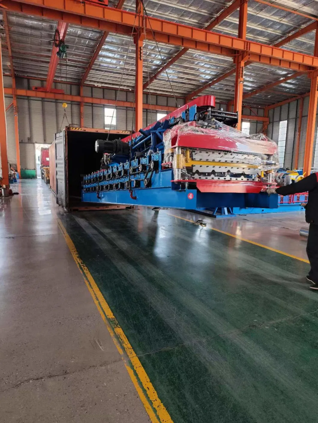 Corrugated Cold Bending Cladding Panel Roof Roll Forming Machine