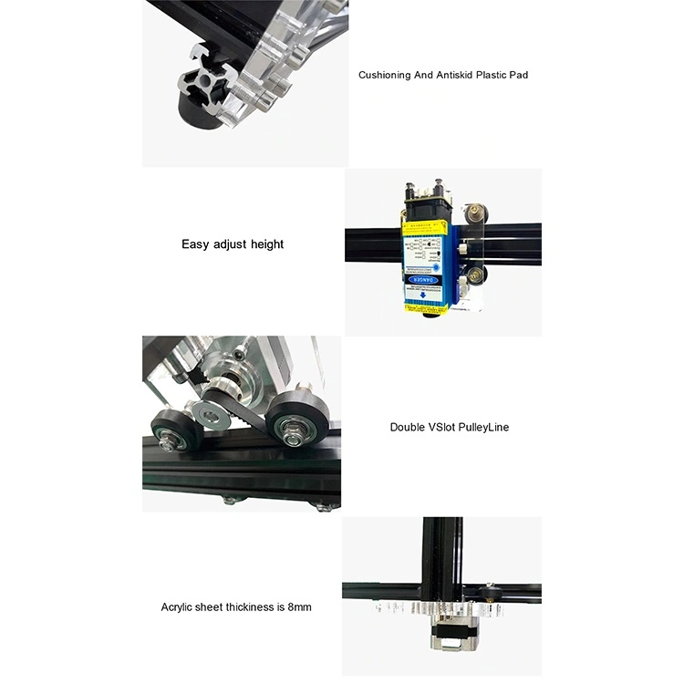 Mini 6565 Laser Engraving Machine with 5.5W Laser for Wood Cutting