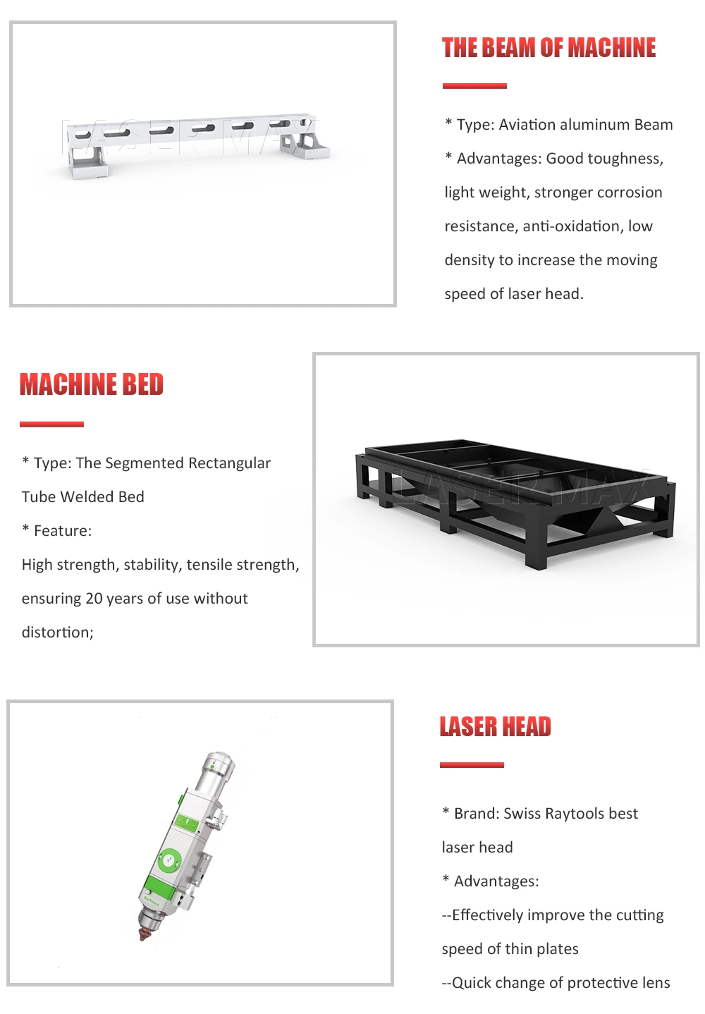 CNC Sheet Metal Laser Cutting Machine Price/Fiber Laser Cutting 1500W 1kw 2kw 3kw From China