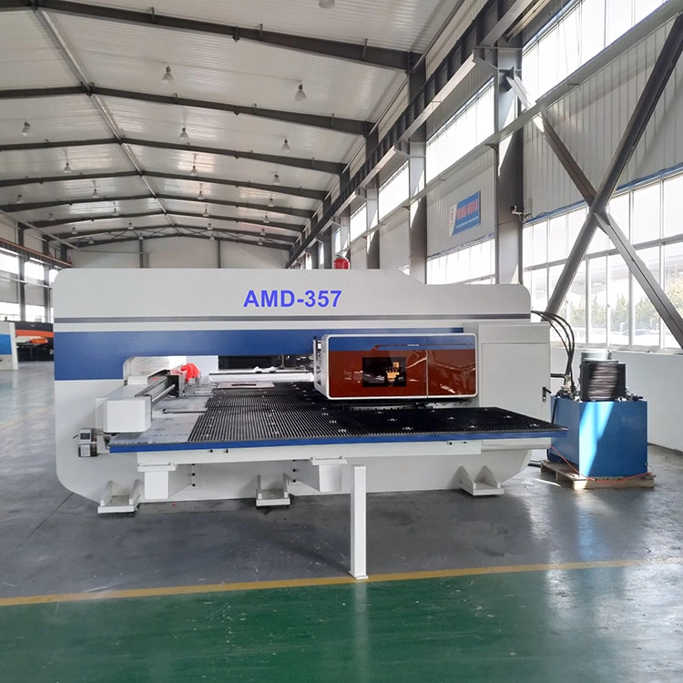 Monthly Deals 6mm Stainless Steel Punch Hydraulic CNC Turret Punching Machine for Sheet Metal Punch and Blinds, Shades &amp; Shutters