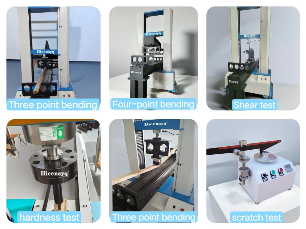 Wood Three-Point Bending Tester/Wood Panels Test Equipment