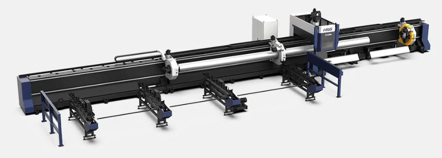 Carbon Steel CNC Laser Cutting Machine 3000W/4000W/6600W Heavy Duty Laser Cutter Cutting for Tube Iron/Copper/Aluminum Pipe Metals