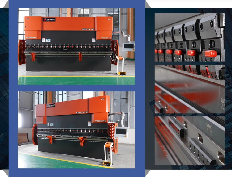 2+1 3+1 Axis 50t/1600 100t/2500 CNC Press Break, 2mm Iron Sheet Bending Machine, E21 Metal Sheet Folder Machine