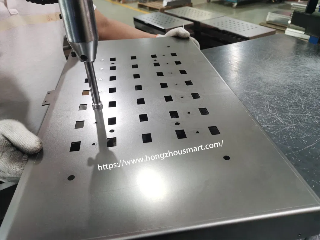 Stainless Steel Part Electronics Box with Brushing Finish CNC Machining