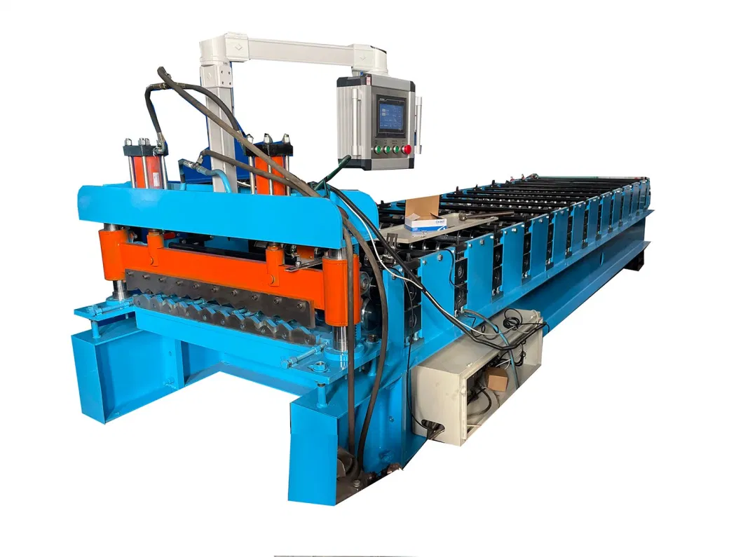 Veneer Arc Roof Panel Roll Forming Equipment Cold Bending Forming Tile Pressing Machine