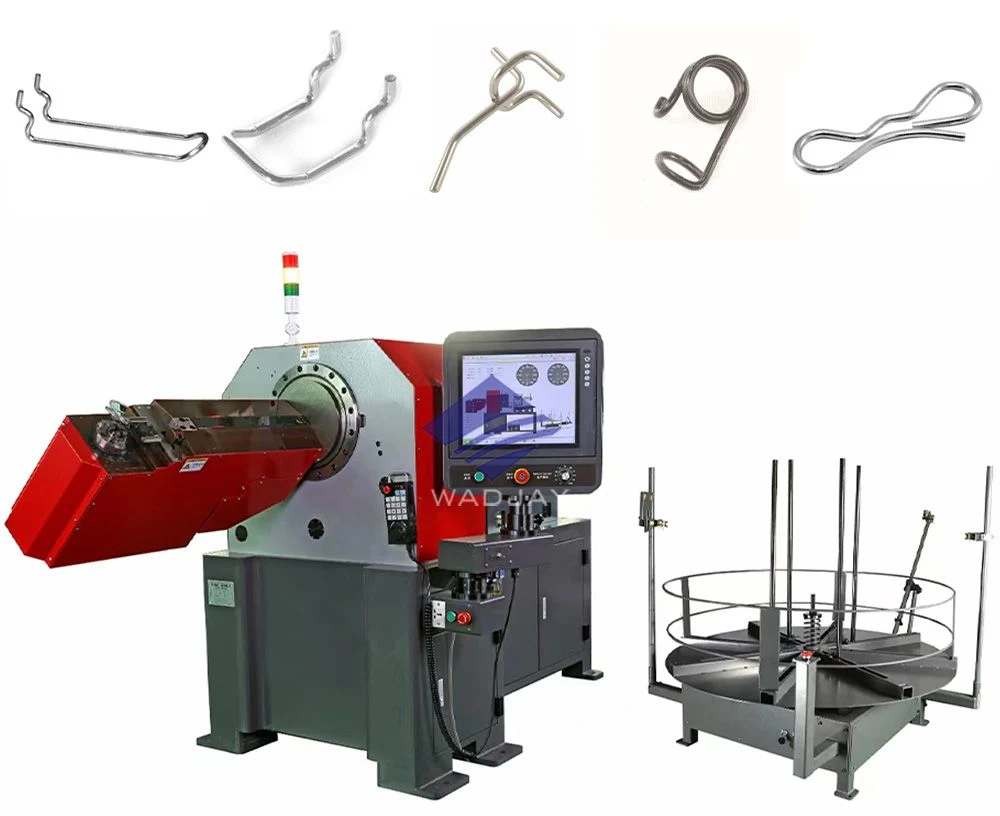 2-6mm 2D Stainless Steel Wire Round Rod Flat Bar Bending Machine