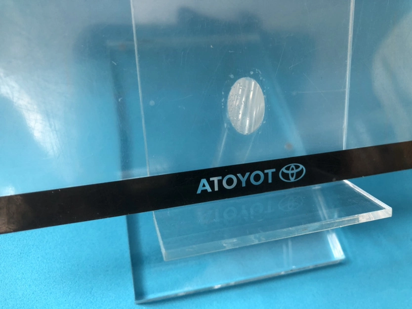 CNC Machining Tempered Screen Touch Glass OEM for Toyota Car